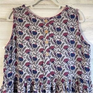 Natural life floral maxi dress